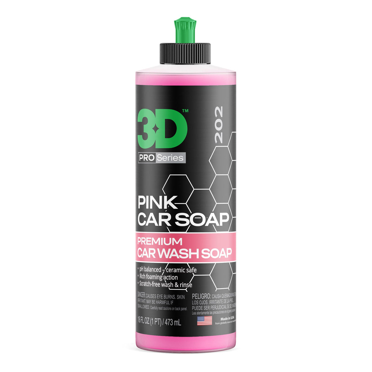 3D Pink Car Soap 16 oz