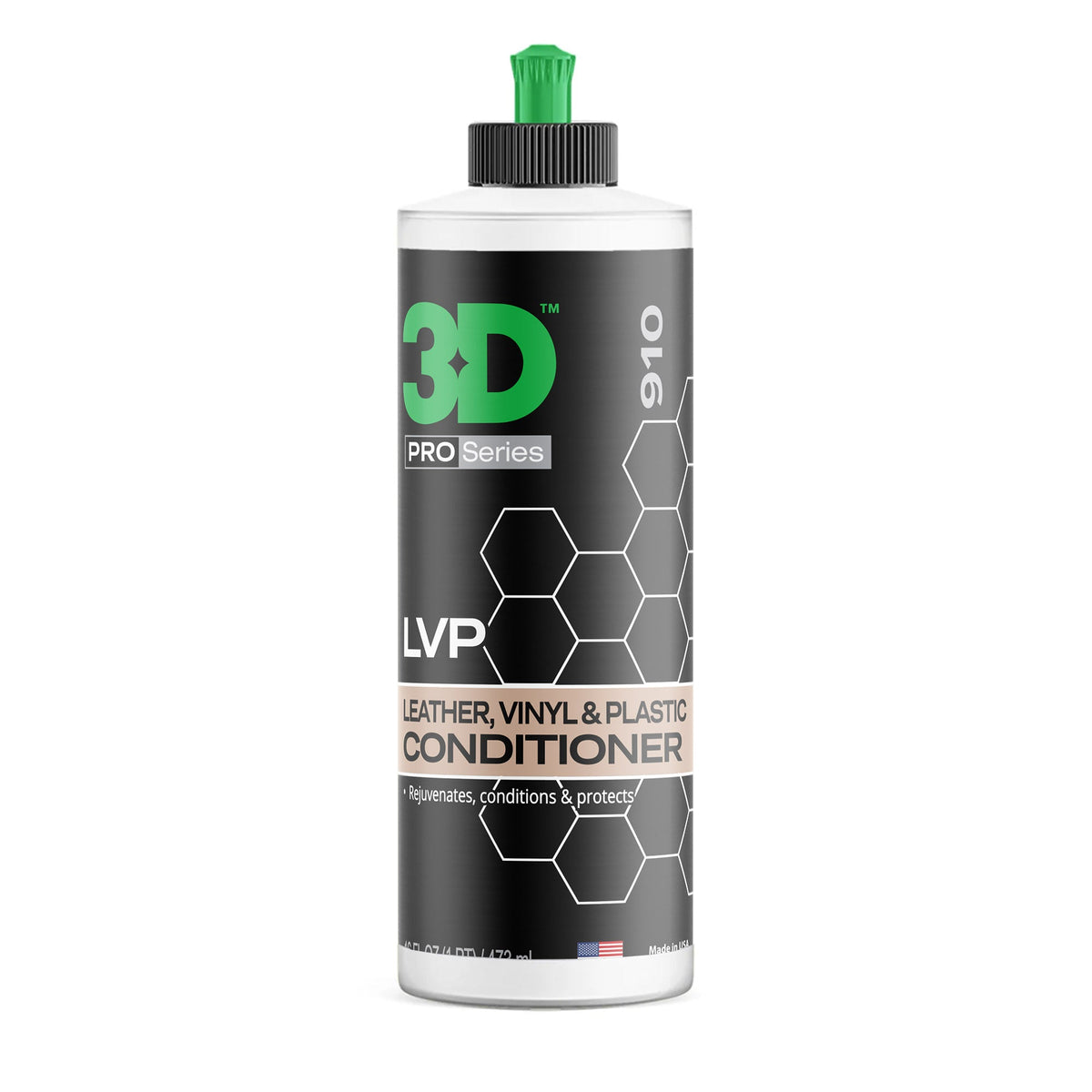 3D Leather, Vinyl, Plastic Interior Conditioner 16 oz