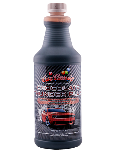 Car Candy Chocolate Thunder Plus Concentrated Acid-Free Wheel and Tire Cleaner 1 Quart