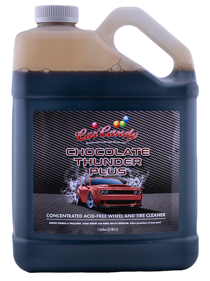 Car Candy Chocolate Thunder Plus Concentrated Acid-Free Wheel and Tire Cleaner 1 Gallon