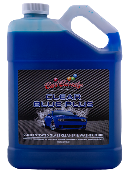 Car Candy Clear Blue Plus Concentrated Glass Cleaner & Washer Fluid 1 Gallon