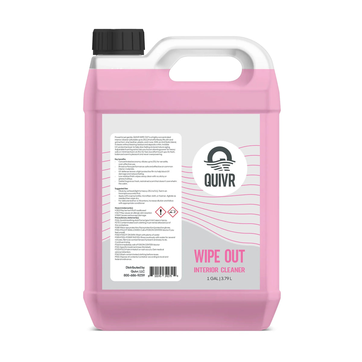 QUIVR Wipeout Interior Cleaner